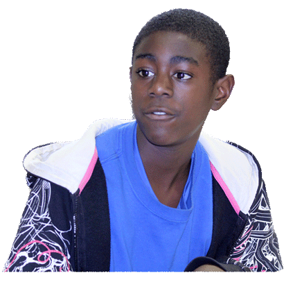Photo of a student