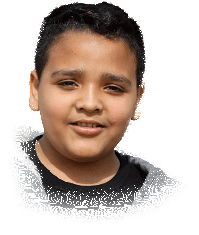 Photo of a student